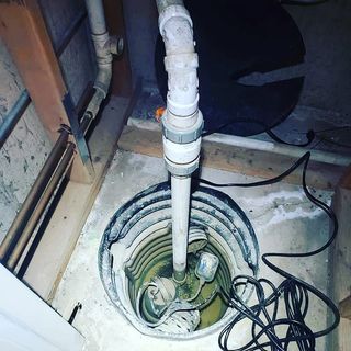 Sump Pump Basin Repair